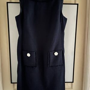 Classic Navy A-Line Dress